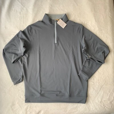 Peter Millar Perth Performance cuarto cremallera elige negro, azul marino, azul ligero y talla Foto 1 de 4