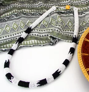 Afrika Original Ndebele Kette Halskette Halsschmuck Perlenkette Necklace No.303 - Bild 1 von 10