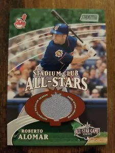 2002 Stadium Club All Star Relic Roberto Alomar - 2694/3600 - Picture 1 of 2