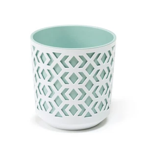 Blumentopf Pflanztopf Pflanzkübel Übertopf Lochmuster 4 Größen 5 Farben TOP - Bild 1 von 8