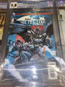 Detective Comics Futures End 1 cgc 9.8 3-D Lenticular cover MINT Batman Riddler - Picture 1 of 2