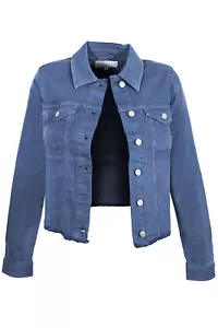 s Oliver Jeansjacke Jacke Damen Denim Regular Fit Blau Größe 38 42 44 - Bild 1 von 4