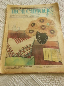 MY WORK 1936 n°323 under lace handkerchief knit hook - Picture 1 of 11