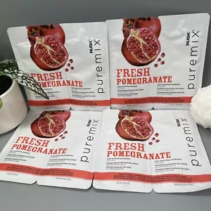 4x Rusk PUREMIX Fresh Pomegranate Shampoo & Conditioner .34 Oz/ 10ml each New - Picture 1 of 5