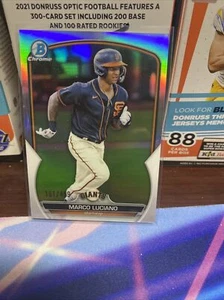 Marco Luciano 2023 Bowman Chrome Refractor /499 M - Picture 1 of 2