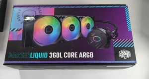 Cooler Master (MLW-D36M-A18PZ-C1) MasterLiquid 360L ARGB Liquid Cooler - Picture 1 of 5