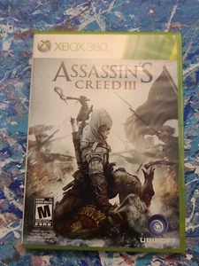 Assassin's Creed III (Microsoft Xbox 360) TESTED CIB UBISOFT ACTION - Picture 1 of 7