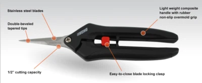 HP-42 New Genuine OEM ECHO PRECISION SNIPS PRUNER SNIPS / SHEARS - Image 1 of 2