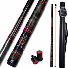 CXL Pool Cue with 1X1 Hard Case,Low Deflection Shaft 13Mm Black Tip Billiard Que