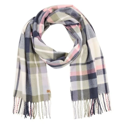 Camel Active Bufanda Para Dama A Cuadros Multicolor 6V47 307470 47 Azul Noche - Imagen 1 de 3