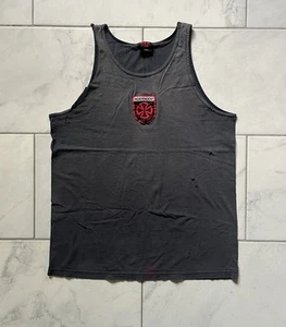 Vintage Independent Truck Company Tank Top Shirt Large Men Distressed Cotton - Picture 1 of 17