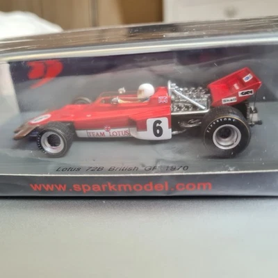 Spark S5344 1/43 Modell 1970 Lotus 72B British GP - km - Bild 1 von 4