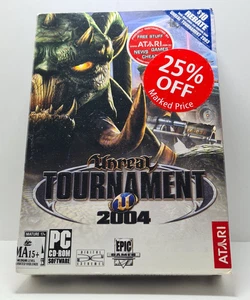 Unreal Tournament 2004 5 Install Pus Game Disc PC Version With CD Code Complete - Picture 1 of 7