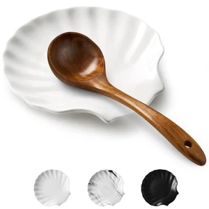 Spoon Rest for Stove Top, Ceramic Spoon Holder for Counter, Modern Farmhouse ... - Picture 1 of 6