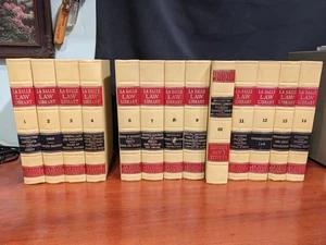 La Salle Law Library University 1965 Volumes 1-4 & 6-14 Set Manufacture error HB - Bild 1 von 21