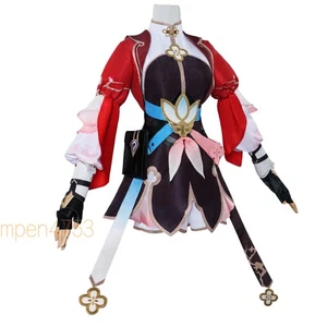 Honkai:star Rail March 7th Cosplay Costumes Suit Halloween Dress Uniform Set Wig - Picture 1 of 9