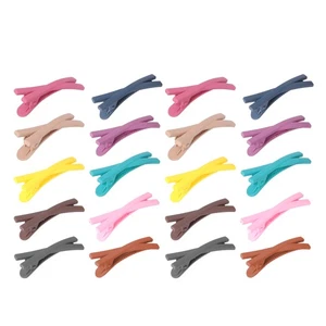 20 Pezzi Carta Capelli Smerigliati Accessori Bambini Ragazza Clip Croce Bambini - Foto 1 di 12