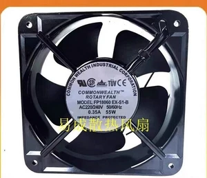 1pcs FP18060EX-S1-B AC220/240V 0.35A 55W Axial Cooling Fan 180 * 180 * 60mm - Picture 1 of 2