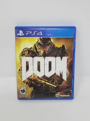 Doom Sony PlayStation 4 2016 PS4 Tested Free US Shipping See Store! - Image 1 of 4