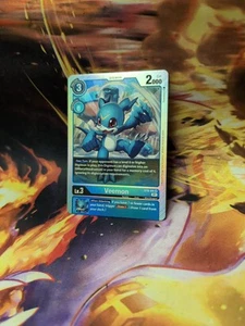 Digimon TCG ULFORCE VEEMON #ST8-04 lámina súper rara nueva casi rara difícil de encontrar - Imagen 1 de 5