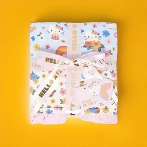 SPRINGTIME🐱 Posh Peanut Hello Kitty MINKY LUXETTE Patoo Easter Pastel PINK! - Picture 1 of 4
