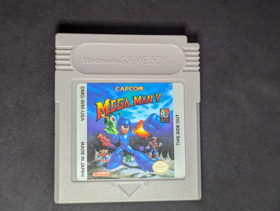 Mega Man V 5 for Nintendo Gameboy AUTHENTIC Game Only - Image 1 of 3