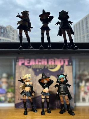 Peach Riot Witchy Punk Pvc Figure Set Of 3 Limited Art Toys Boxed Hot Cute Toy - Image 1 of 4