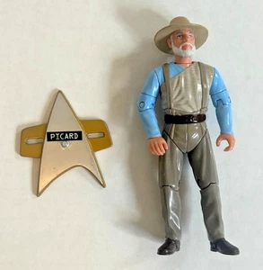 Jean Luc-Picard 1995 Playmates Star Trek retirado The Next Generation suelto TNG - Imagen 1 de 2