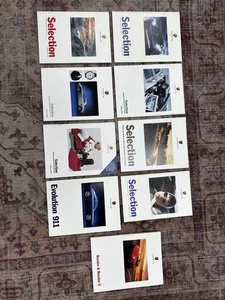 Porsche 911 996 986 Boxster Händlerkataloge komplett (9) Stück Bücher - Bild 1 von 7