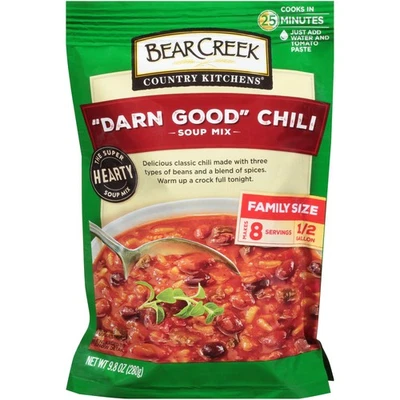 Bear Creek Chili Packaged Soup 9.8 Ounce Hearty Easy Prepare Serves 8 — 第 1/4 张图片
