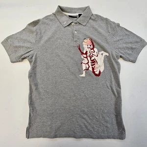 TRIPLE FIVE SOUL Polo Vintage grau 555 groß selten 90er - Bild 1 von 8