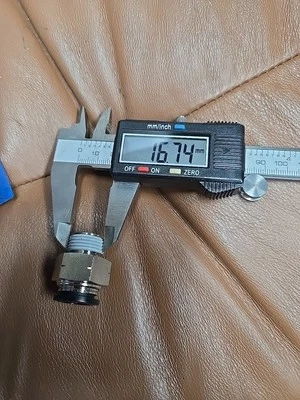 Male Connector Push In To Connect Fitting Tube OD 3/8" X NPT 1/2" 50 Pieces  - Image 1 of 4