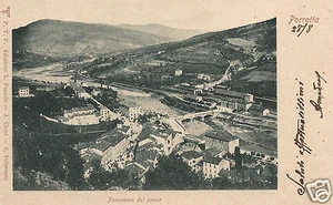 Porretta (Bologna) Panorama del paese f.p. - Foto 1 di 1