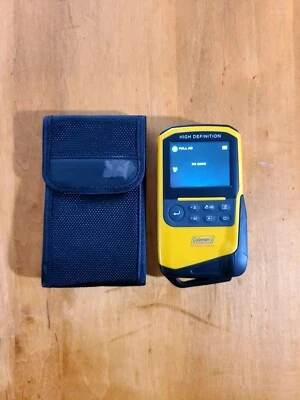Cámara de video digital Coleman Xtreme CWV9HD impermeable HD amarilla con estuche -probada  Foto 1 de 4
