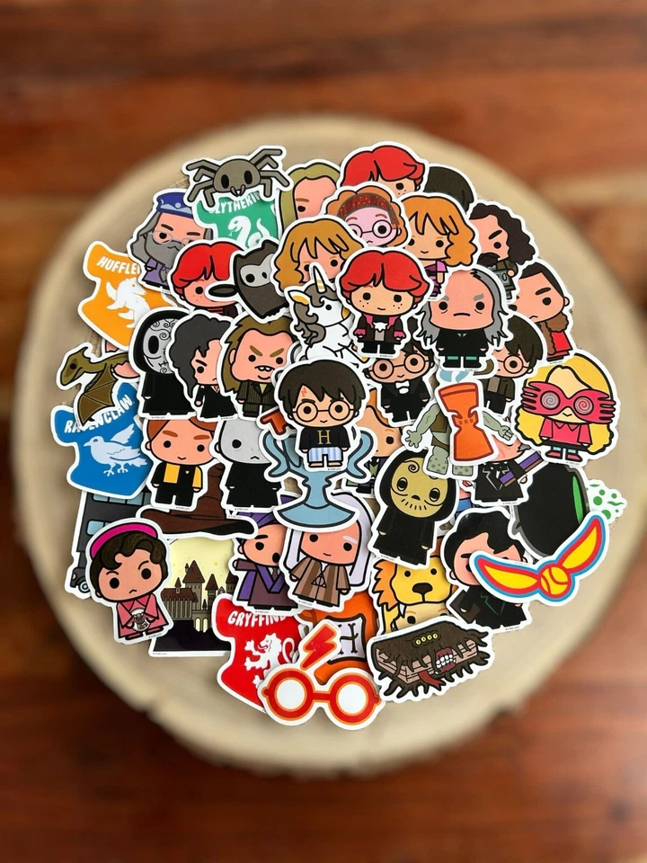 🍀 50 Harry Potter Design Decal Stickers for eg Laptop Mobile Phone Skateboard  - Image 1 of 1