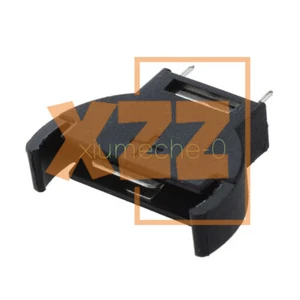 5 Stck. NEU 3 V Schwarz Kunststoff CR2032 Zelle Knopf Lithium Batterie Halter Steckdosen Etui - Bild 1 von 4