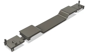 N Scale - Depressed Flat Car 195t 8 Axle - Picture 1 of 3