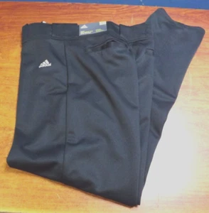 Adidas Aeroready Pants Boys Large Black Traditional Baseball Active BBA12016 - Picture 1 of 9