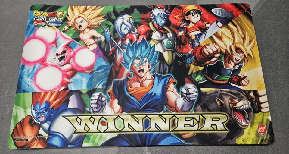 Dragon Ball Super Winner Playmat Tournament Champion Official - Vegito Blue - Imagem 1 de 1