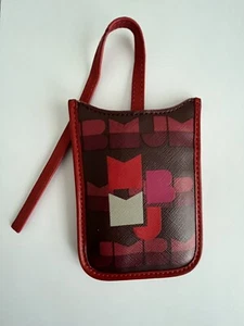 Marc by Marc Jacobs Handyhülle rot hellbraun Logo Universal Neu mit Etikett - Bild 1 von 4