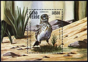 Capo Verde - 1981 - Fauna - BF nuovo (MNH) - Picture 1 of 1