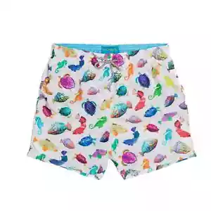 NWT Michael's Boys Fish Chart Swim Trunks sz 8 - Picture 1 of 2