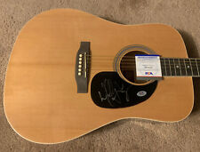 Walker Hays Signed Autographed Acoustic Guitar PSACertified for sale