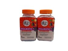 Align DualBiotic, Prebiotic + Probiotic Supplement Gummies - 90 Count
