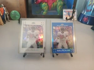 2007 Topps Chrome White Refractor 414/869 Steve McNair TC56 & Blue Refractor - Picture 1 of 5