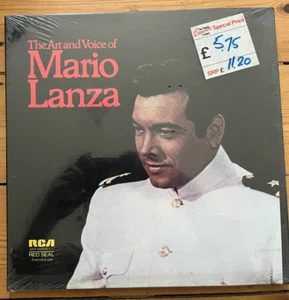 SER 5689-91 The Art & Voice of Mario Lanza 3 LP box SEALED - Picture 1 of 2