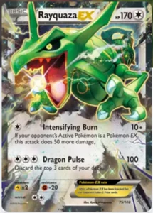 Pokemon TCG XY - Roaring Skies #75/108 Rayquaza EX HP - Picture 1 of 4