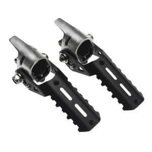 For BMW R1200GS Front 1" Foot Pegs Pedal Black Pegs Adventure 90 Years ABS 2013 - Bild 1 von 8