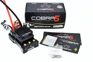 Castle Creations Cobra 5 8S 33.6V ESC 20A PEAK BEC Speed Control - Picture 1 of 4