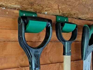 Garden Spade Shovel Hook Organiser Garage Shed - Picture 1 of 2